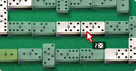 Jogando domino (Burrinho) 