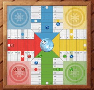 Parcheesi Brett